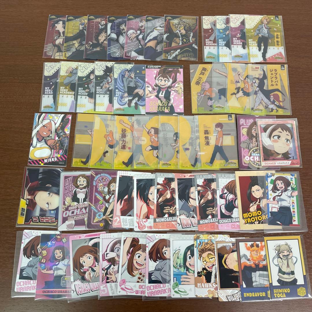 ❶僕のヒーローアカデミア 色紙 特典カード マグネット コースター まとめ売り