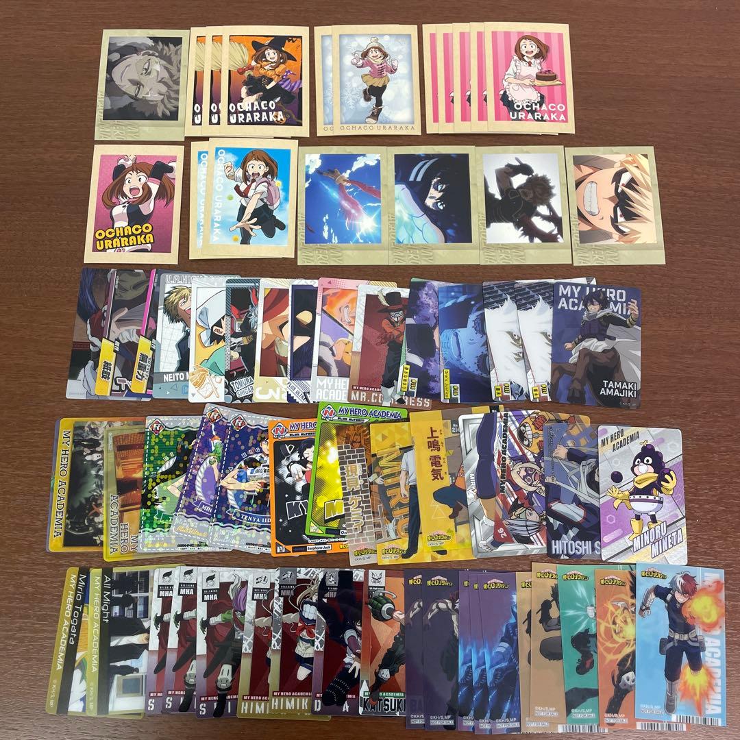 ❶僕のヒーローアカデミア 色紙 特典カード マグネット コースター まとめ売り