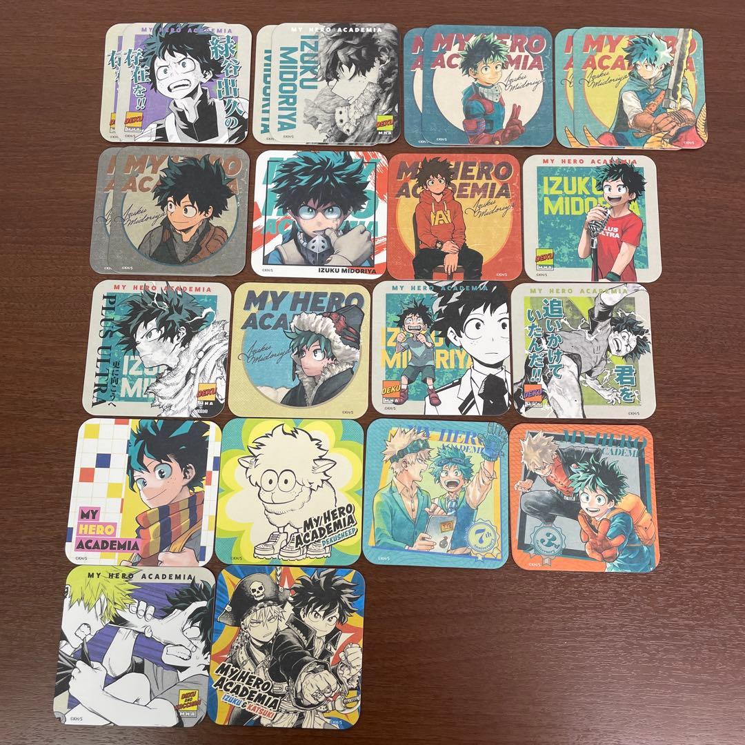 ❶僕のヒーローアカデミア 色紙 特典カード マグネット コースター まとめ売り