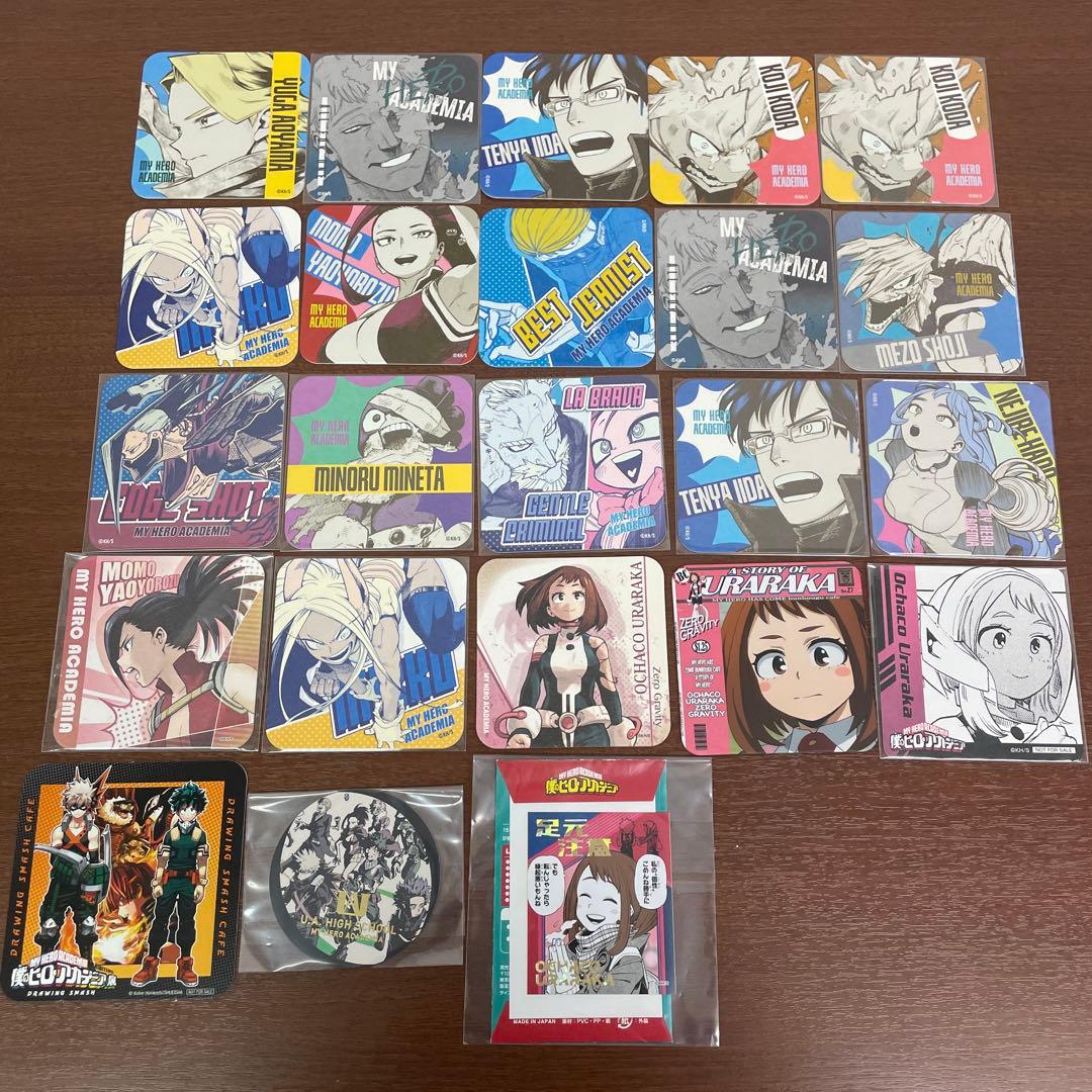 ❶僕のヒーローアカデミア 色紙 特典カード マグネット コースター まとめ売り