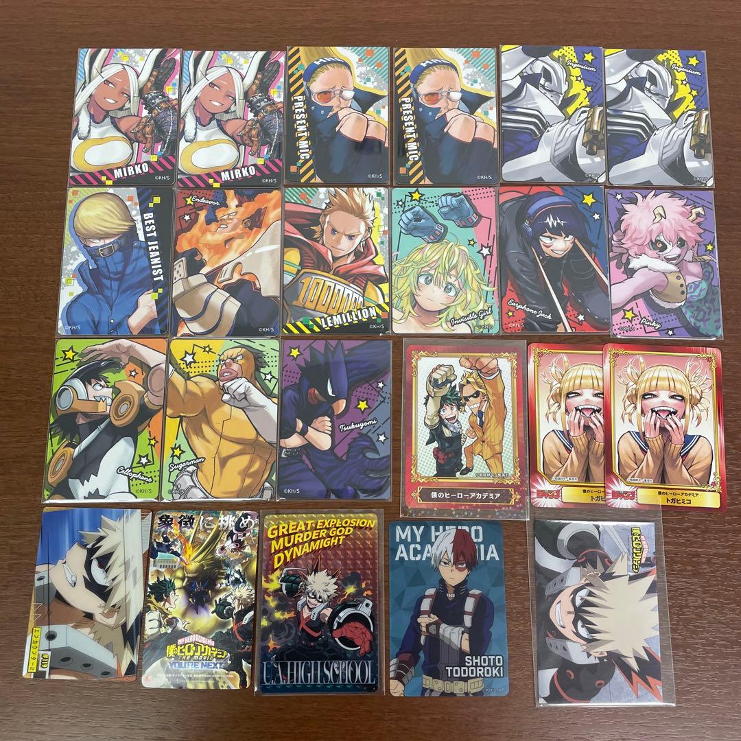 ❶僕のヒーローアカデミア 色紙 特典カード マグネット コースター まとめ売り