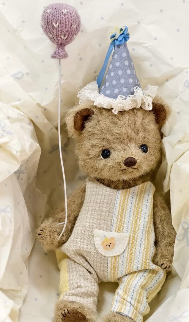 モカ仔熊 テディベア アーティストベア 海外作家様 ハンドメイド ぬいぐるみ