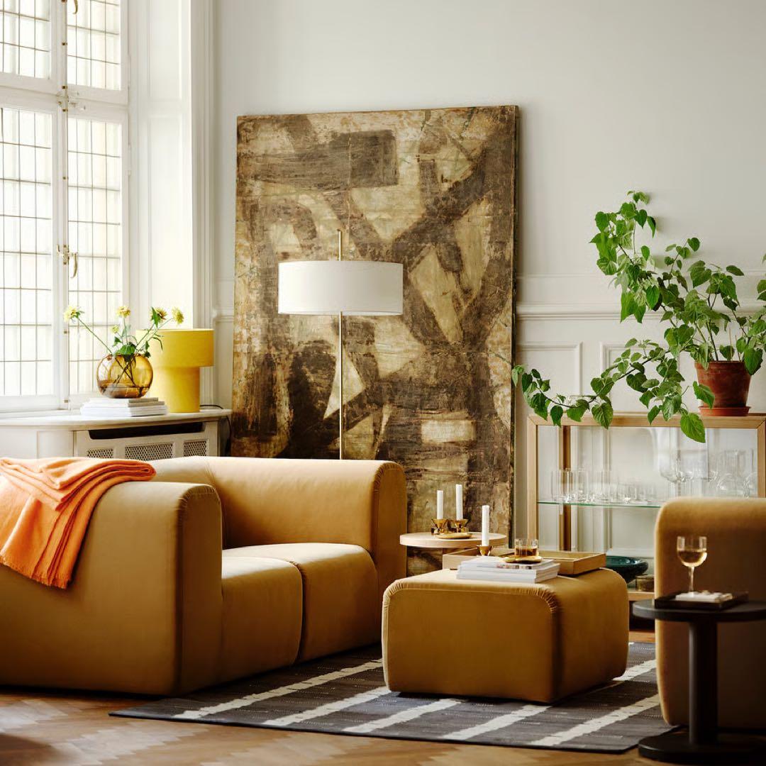 ［新品＊未開封］ストックホルム2025フロアランプ テキスタイル/真ちゅうメッキ