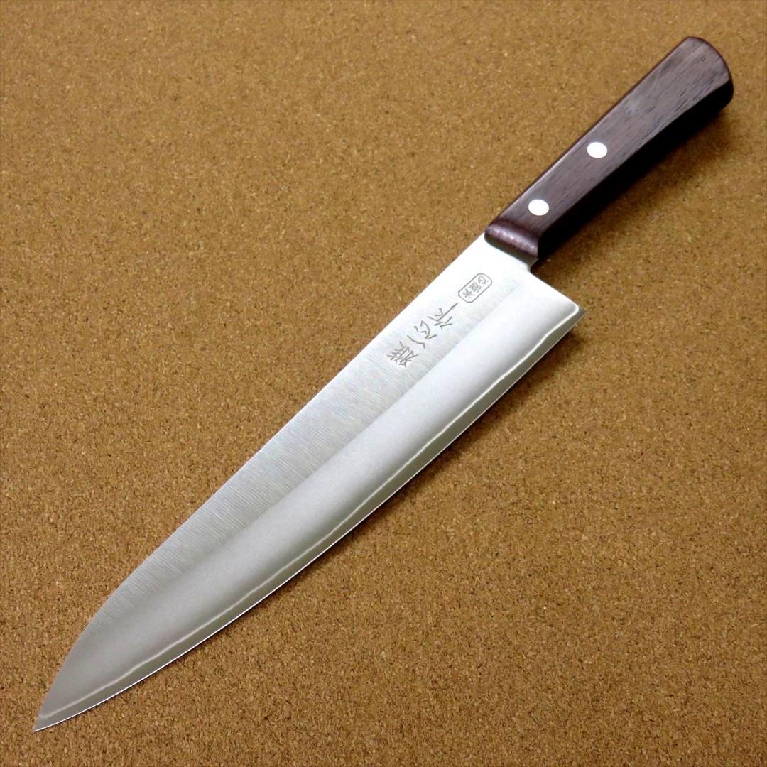 関の刃物 牛刀 210mm 関兼次 雅一心 本割込 家庭用 洋包丁 両刃万能包丁