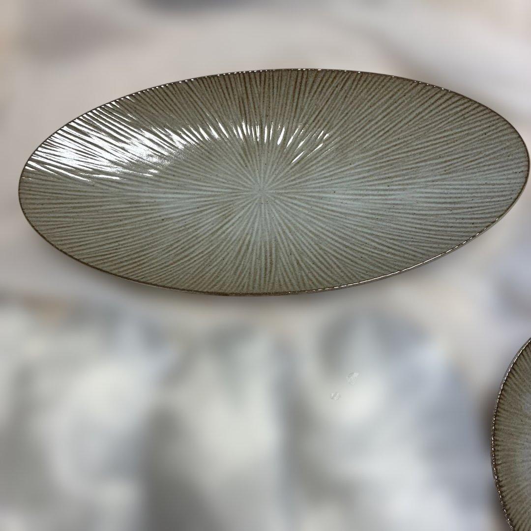 たち吉 Adam&Eve アダムアンドイブ オーバル プレート 楕円