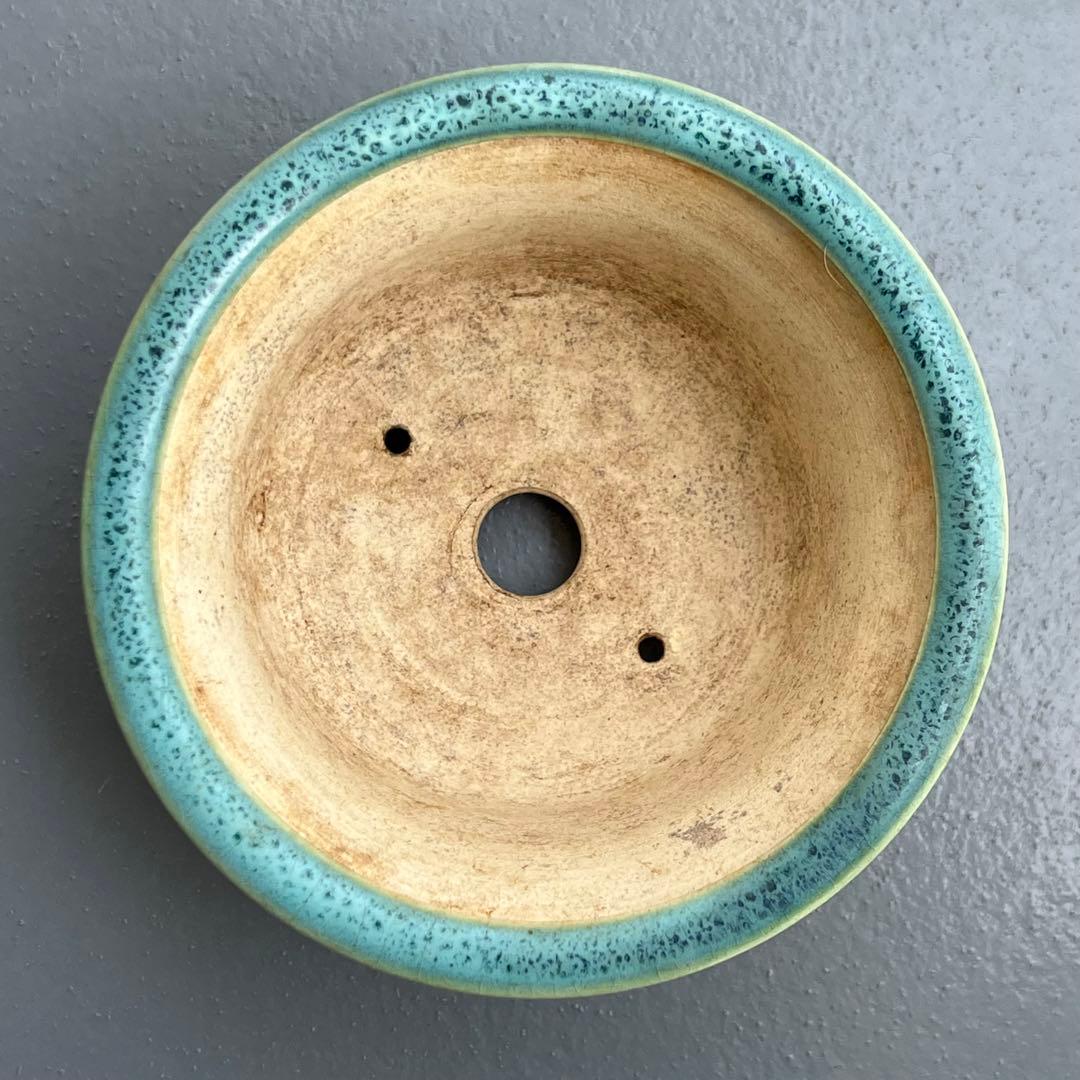 747.美功 反緣丸鉢 植木鉢 盆栽鉢 12.2*6cm