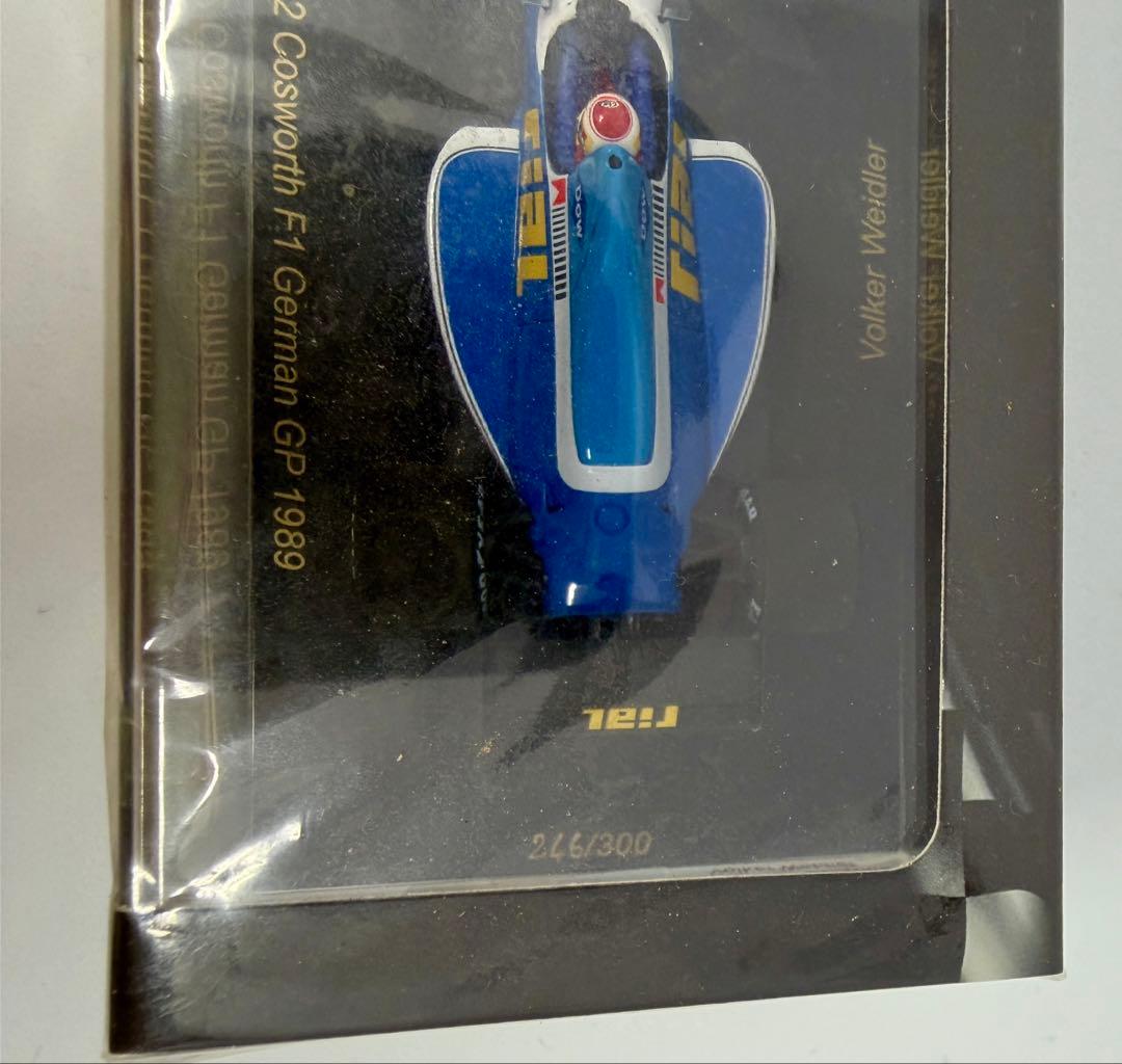 【世界300台限定】スパーク 1/43 リアル ARC2 ドイツGP 1989