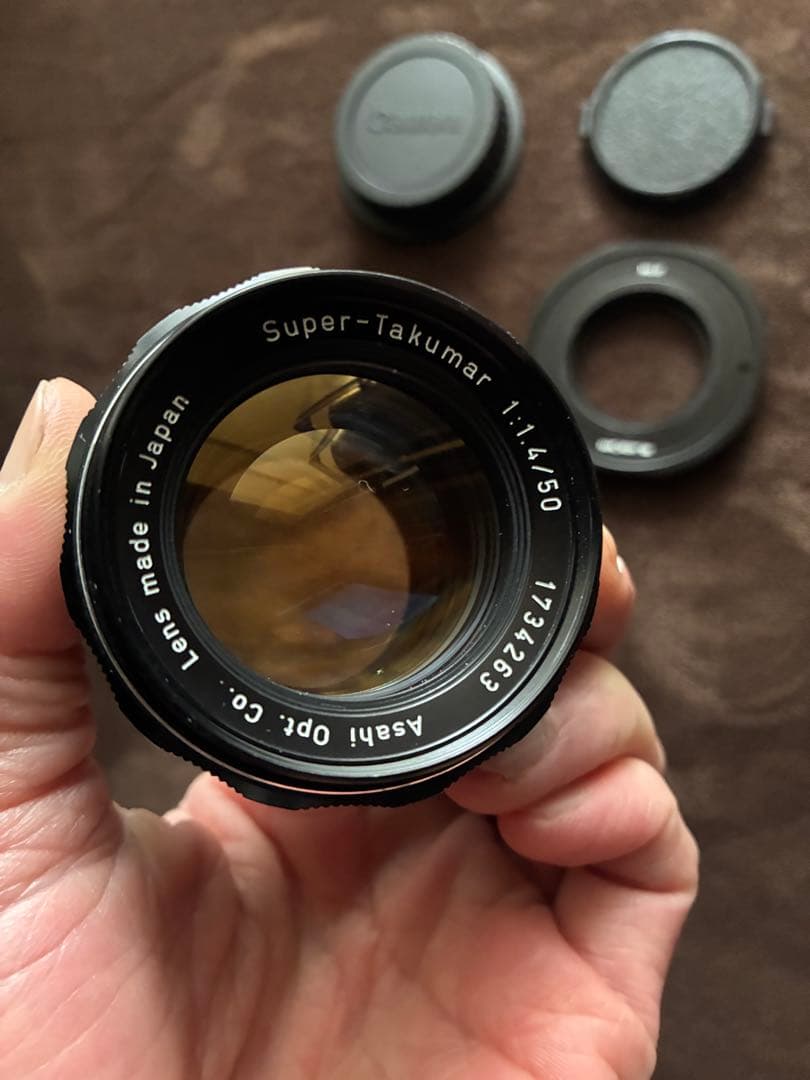 PENTAX Super-Takumar50mm F1.4単焦点オールドレンズ