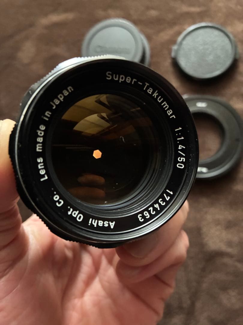 PENTAX Super-Takumar50mm F1.4単焦点オールドレンズ