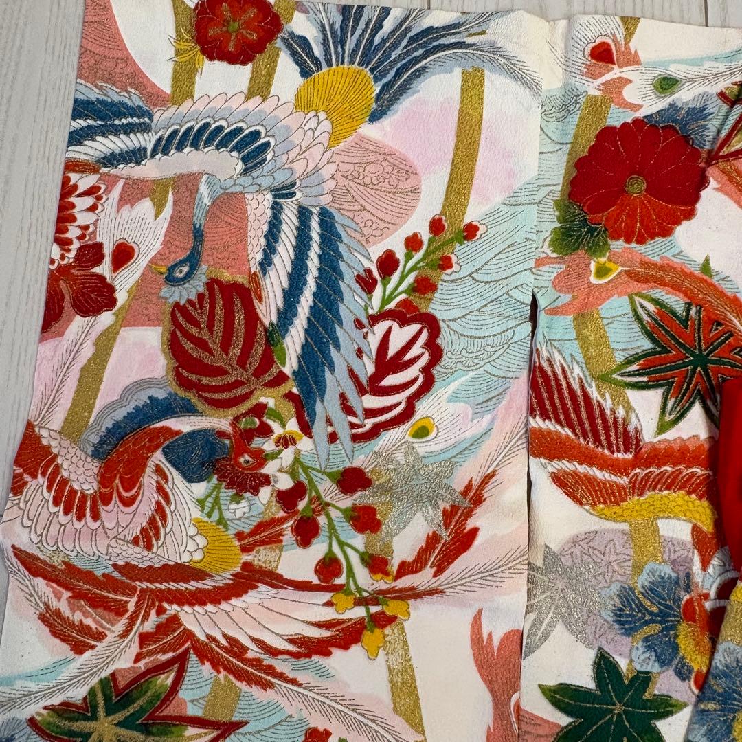 双子コーデ　2着　アンティーク着物　子供着物　七五三 産着