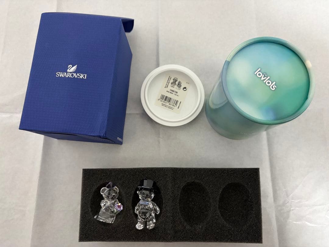 Swarovski Kris Bearスワロフスキー クリスベア YOU&I 花