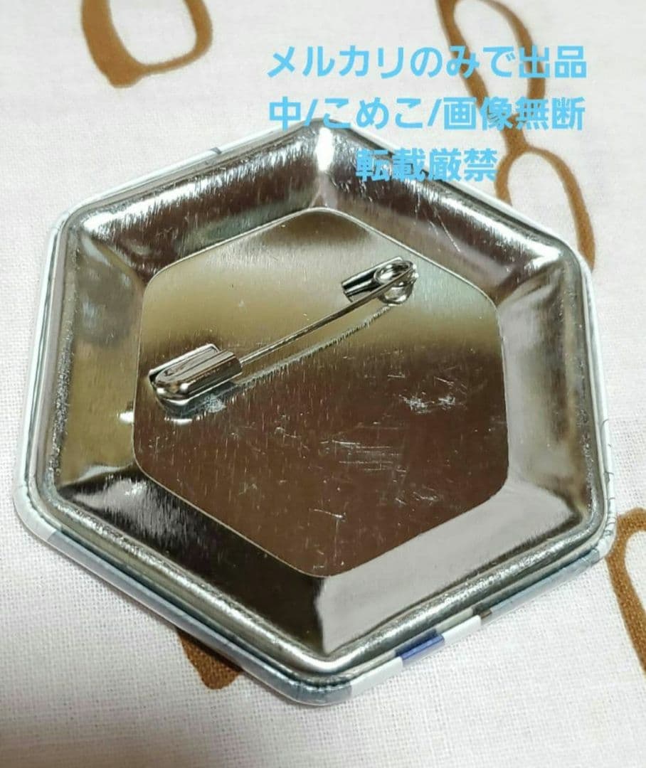 名探偵コナン　六角缶バッジ　松田陣平