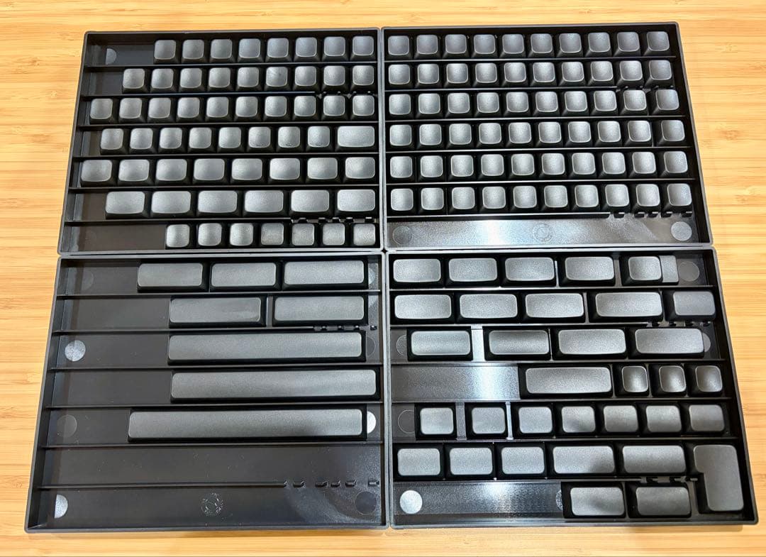 Keyreative PBS Blank Keycaps 自作キーボード