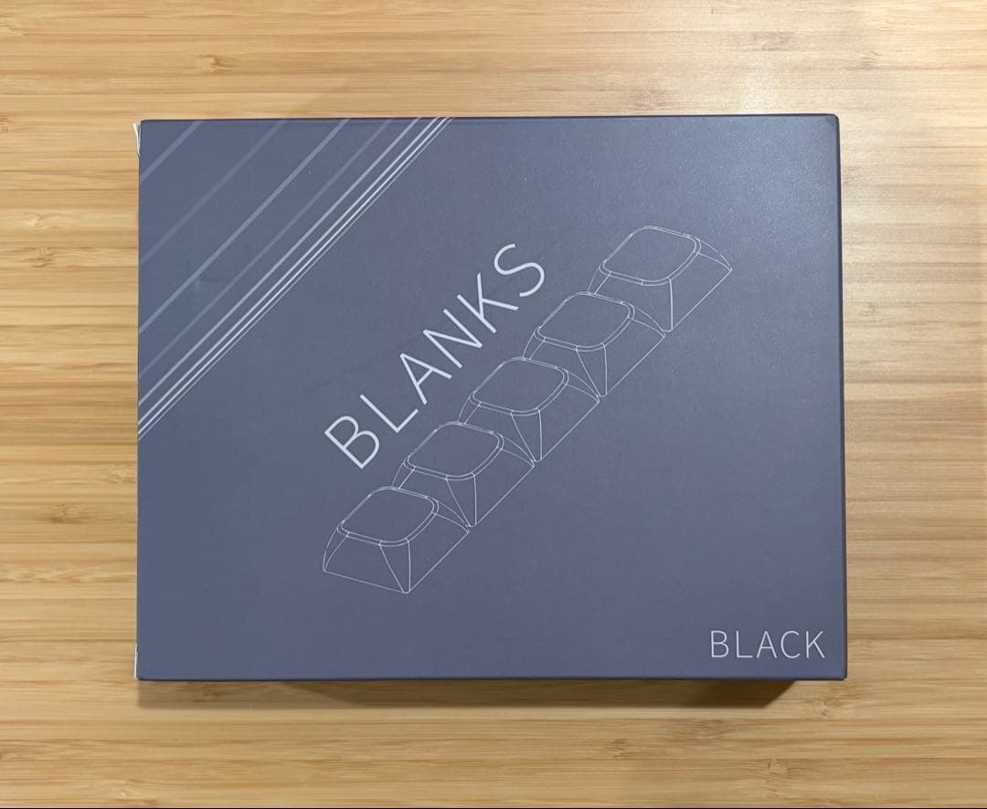 Keyreative PBS Blank Keycaps 自作キーボード