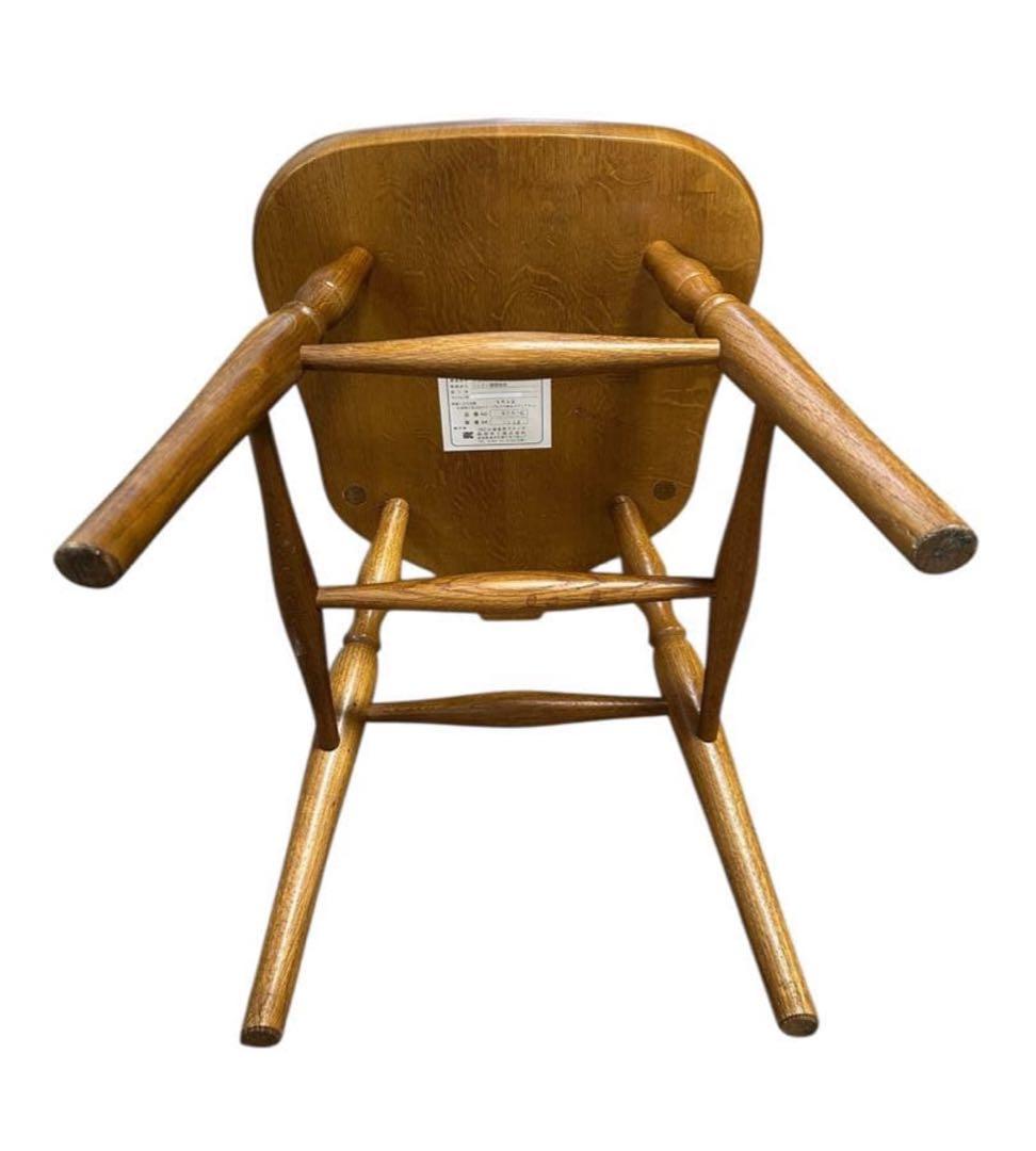 秋田木工 ウィンザーチェア ダイニングチェア 椅子　大塚家具美品