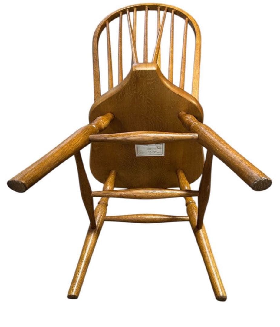 秋田木工 ウィンザーチェア ダイニングチェア 椅子　大塚家具美品