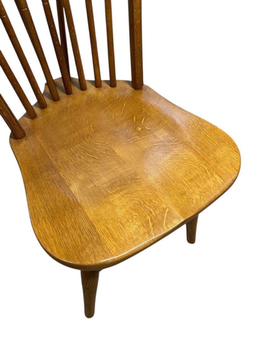 秋田木工 ウィンザーチェア ダイニングチェア 椅子　大塚家具美品