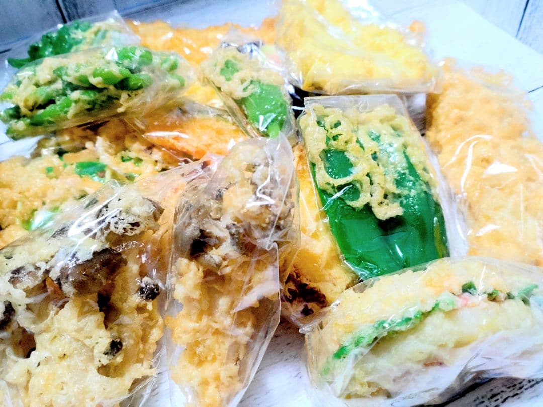 食品サンプル まいづる ざるそば 天麩羅盛り合わせセット