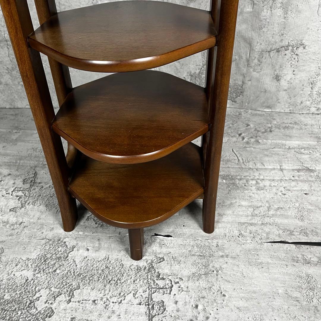 karimoku スリッパラック 6段 ブラウン