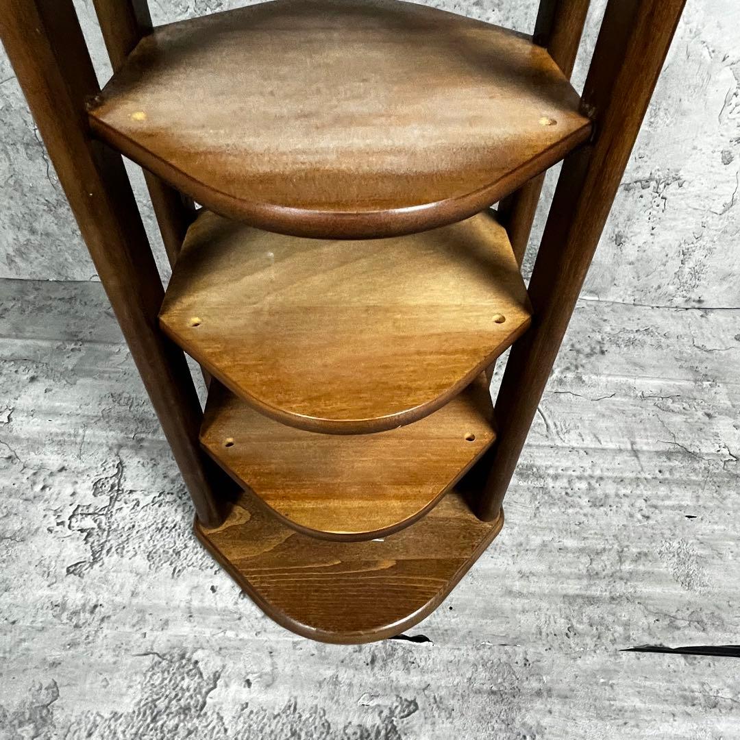 karimoku スリッパラック 6段 ブラウン