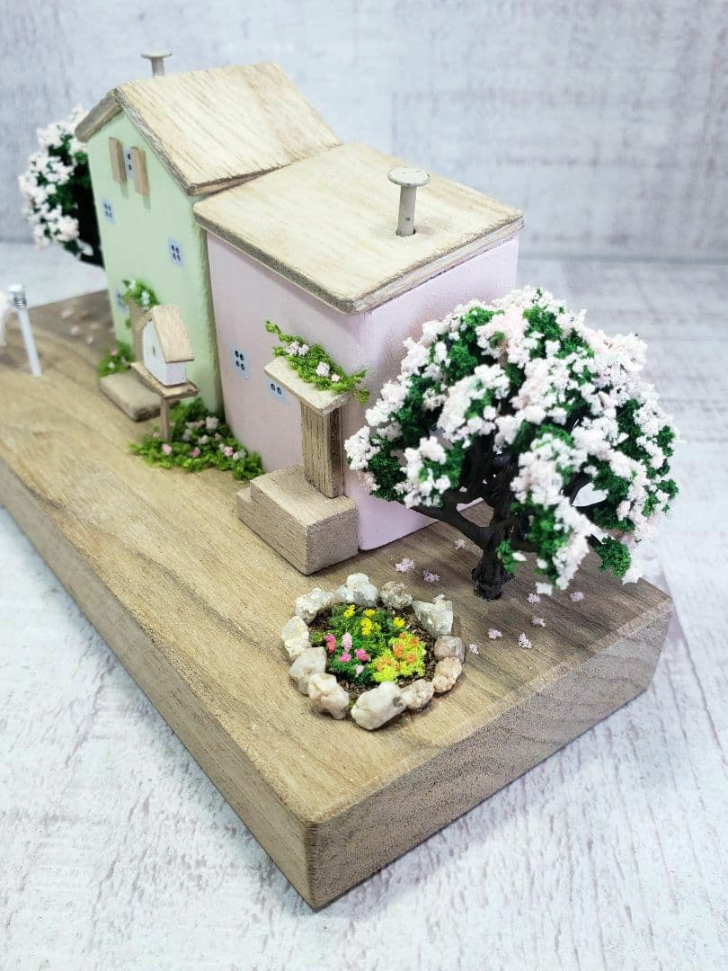 *ころころほたる様お取り置き品3点*春の街並み｜ナチュラル ハンドメイド