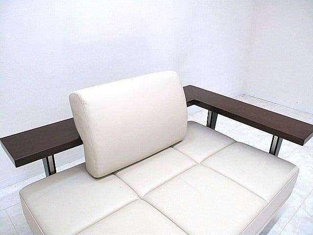 【展示品】モリシゲ ムーンライト ソファ 本革張り ワンアーム 38.5万円