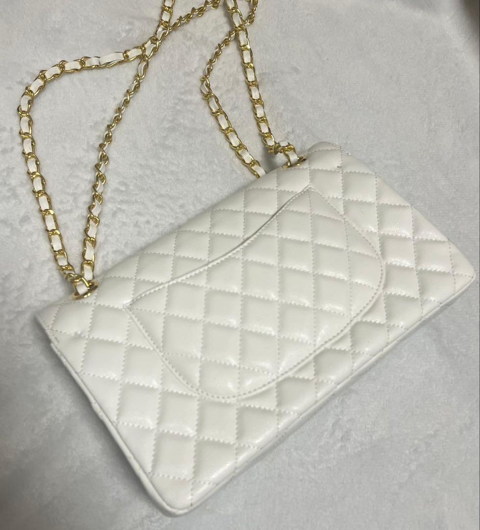 CHANEL ノベルティ　ショルダーバッグ　ホワイト
