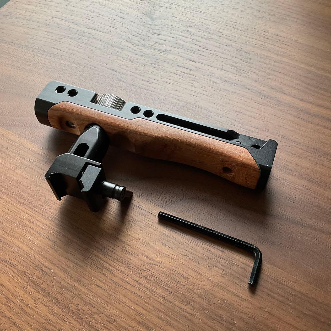 SmallRig トップハンドル nato ウッドハンドル