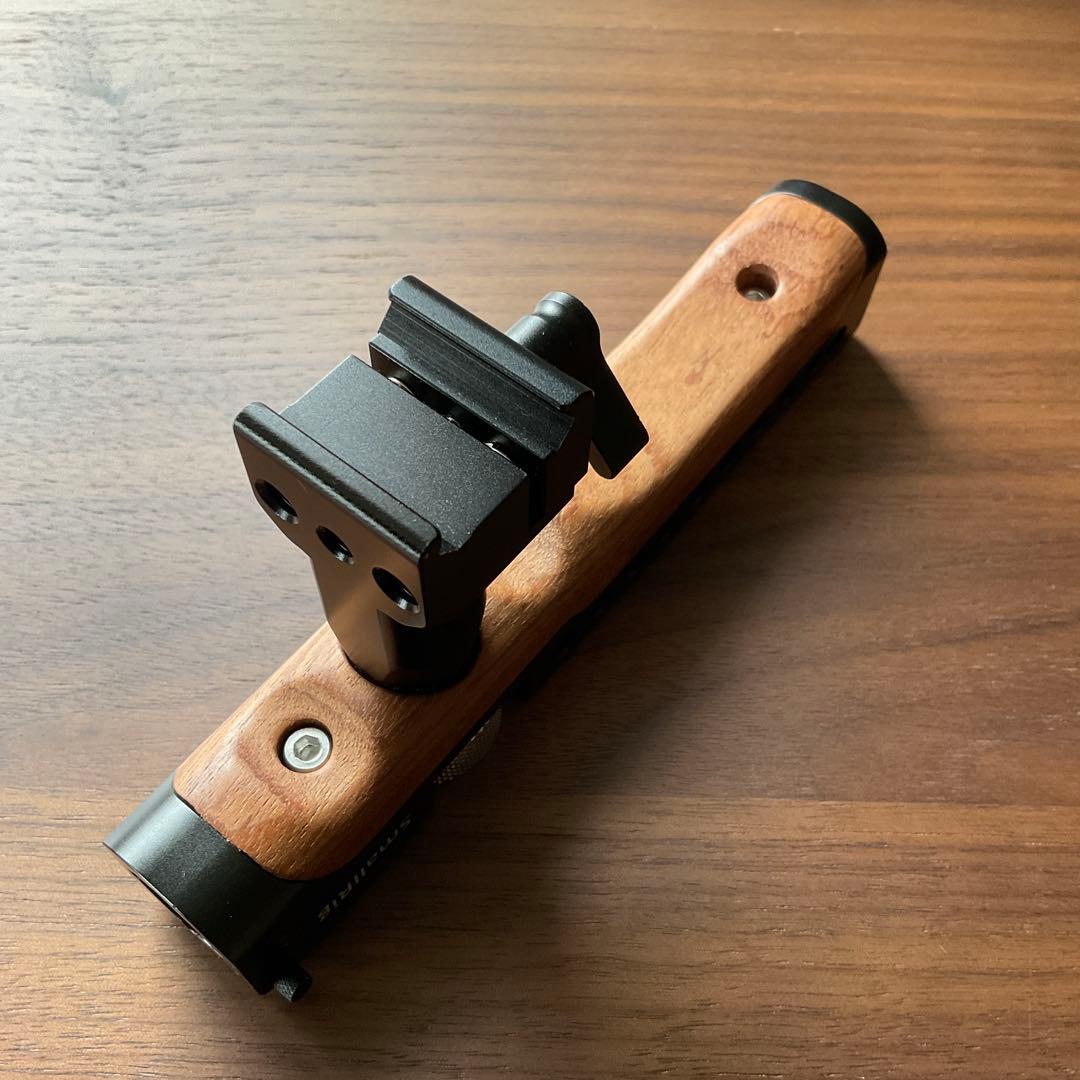SmallRig トップハンドル nato ウッドハンドル