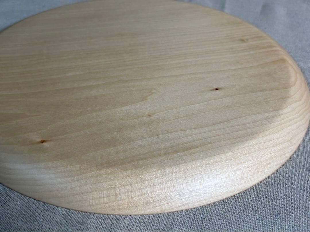 【高橋工芸]】Cara プレート 33㎝ カラシリーズ 木製皿 おしゃれカフェ器