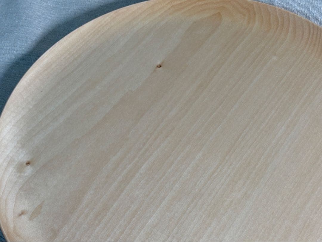 【高橋工芸]】Cara プレート 33㎝ カラシリーズ 木製皿 おしゃれカフェ器