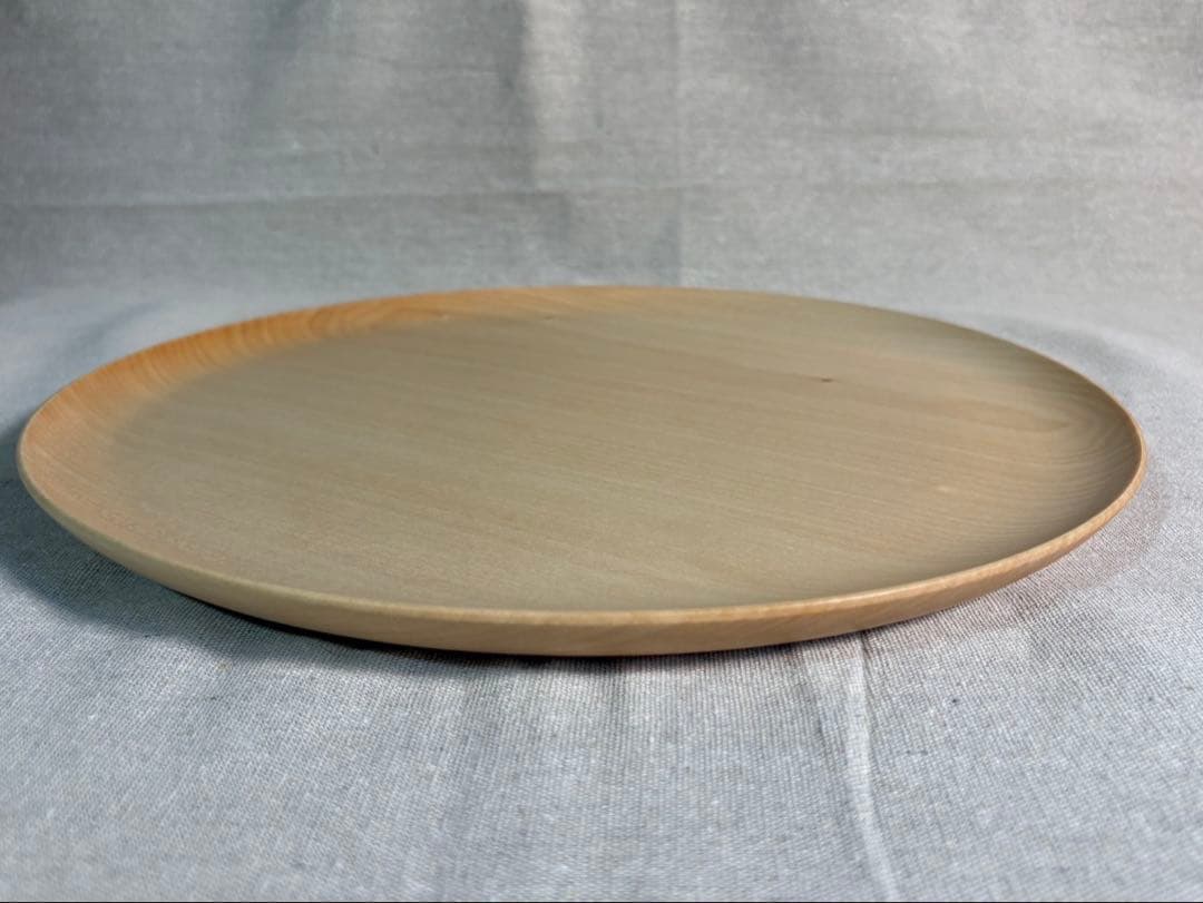 【高橋工芸]】Cara プレート 33㎝ カラシリーズ 木製皿 おしゃれカフェ器