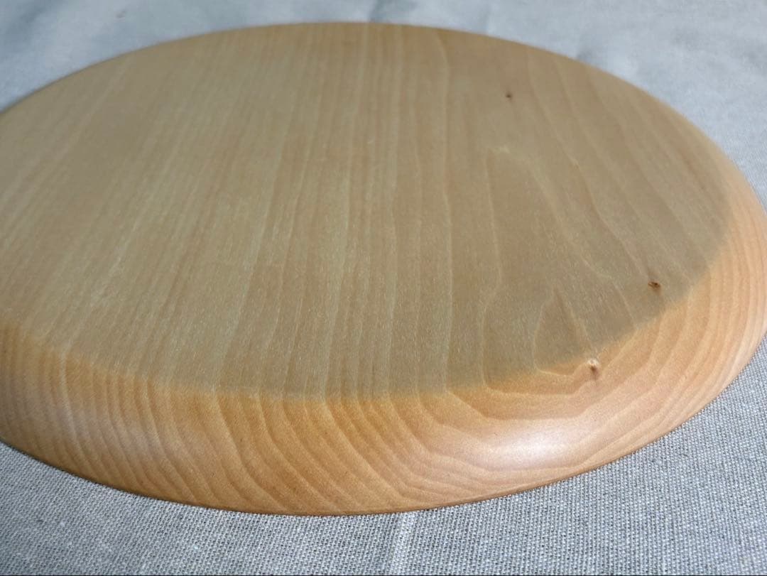 【高橋工芸]】Cara プレート 33㎝ カラシリーズ 木製皿 おしゃれカフェ器