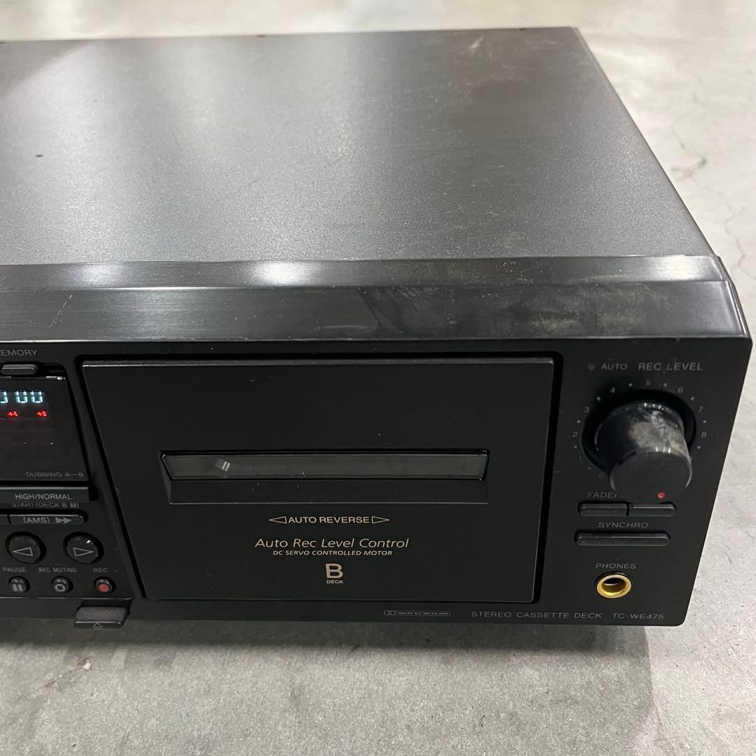 SONY TC-WE475 カセットデッキ ダブルリバース ドルビーNR