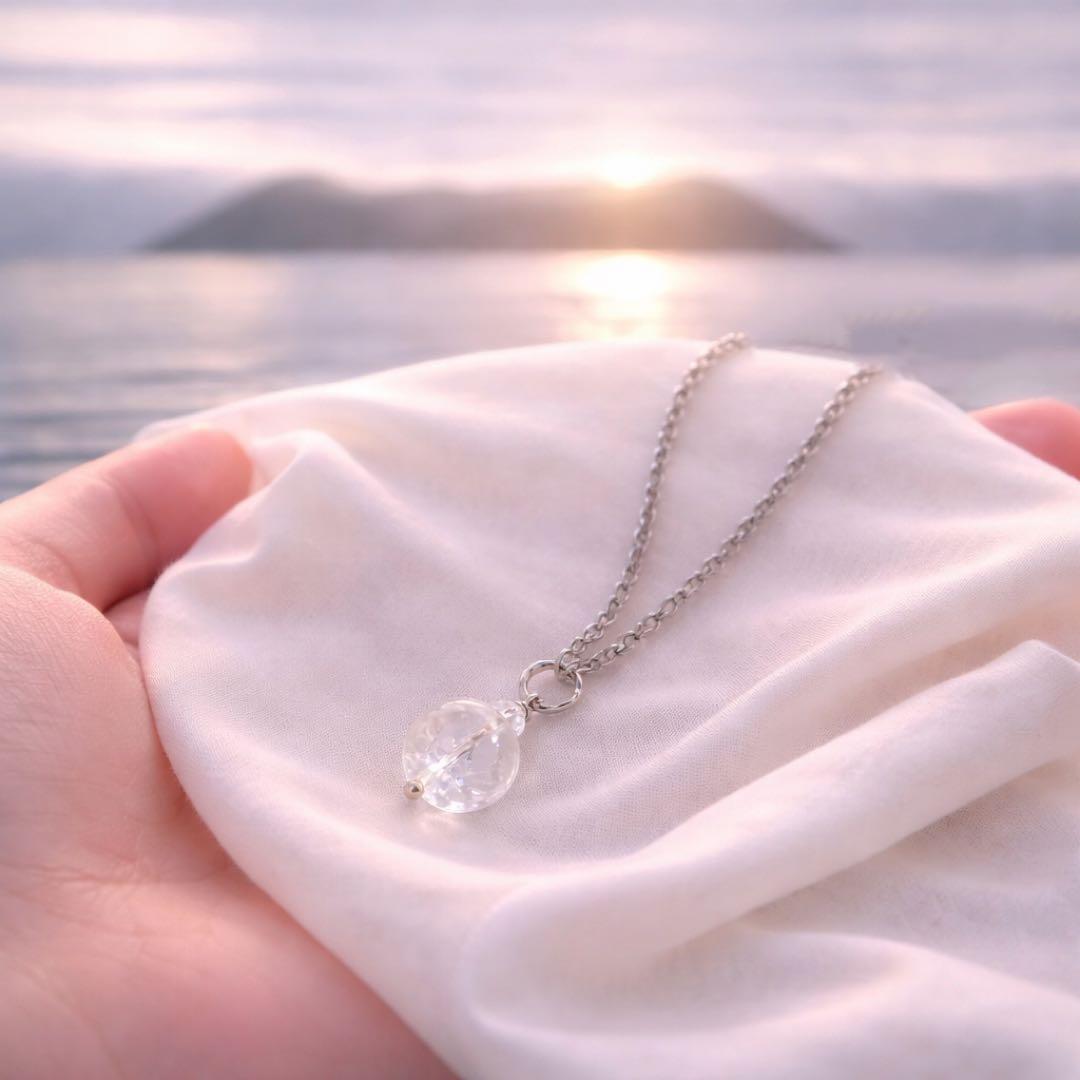 【1点限定】座敷童子の福を宿す 天響の雫 願いを叶える　ネックレス　チョウピラコ