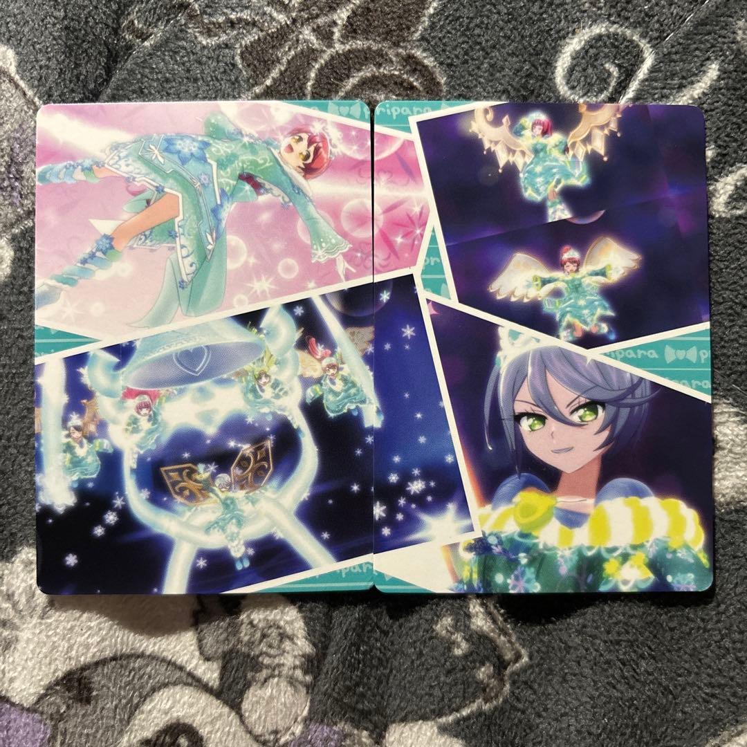 m*載様 プリパラ台湾版　裏版権絵　ウインタードリームパレードドレスシューズ　お