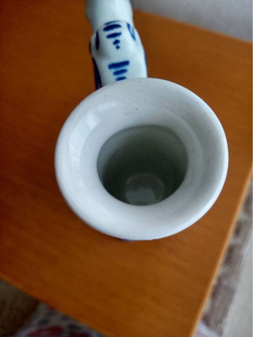 ロイヤルデルフト 阿蘭陀　ロウソク立て　燈台　美術品　キャンドルホルダー