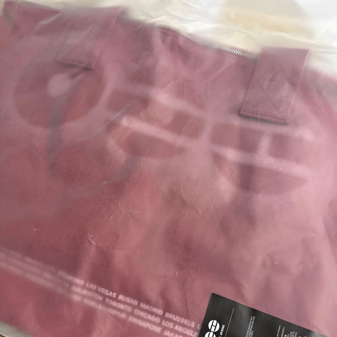 BTSバンタン ARIRANG ファブリックバッグ 赤