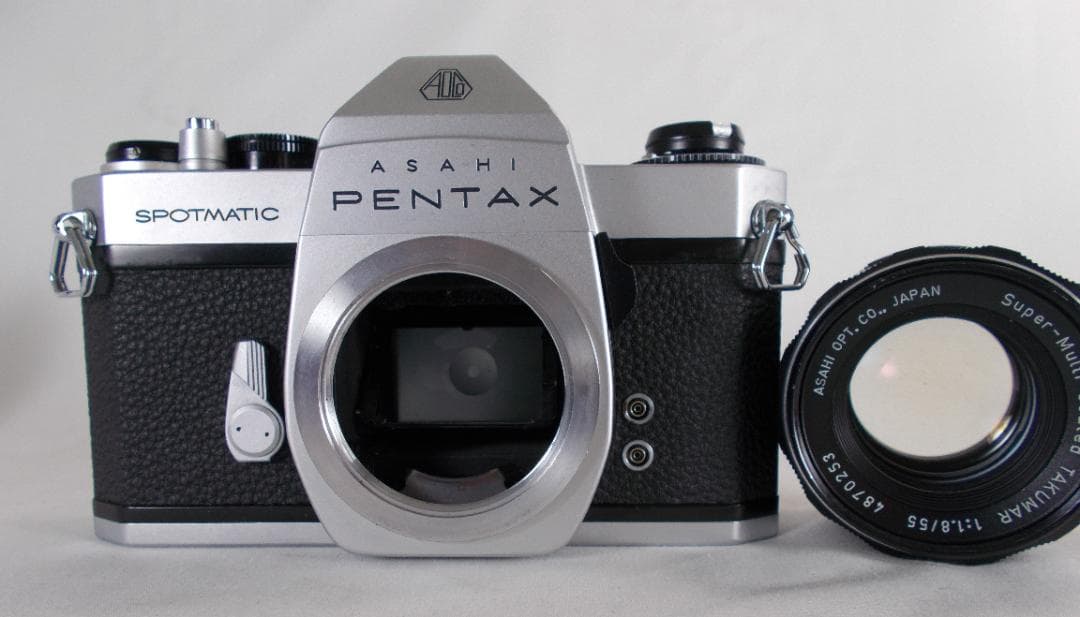 フィルムカメラ 整備済　Pentax SPII + レンズ f1.8　E267