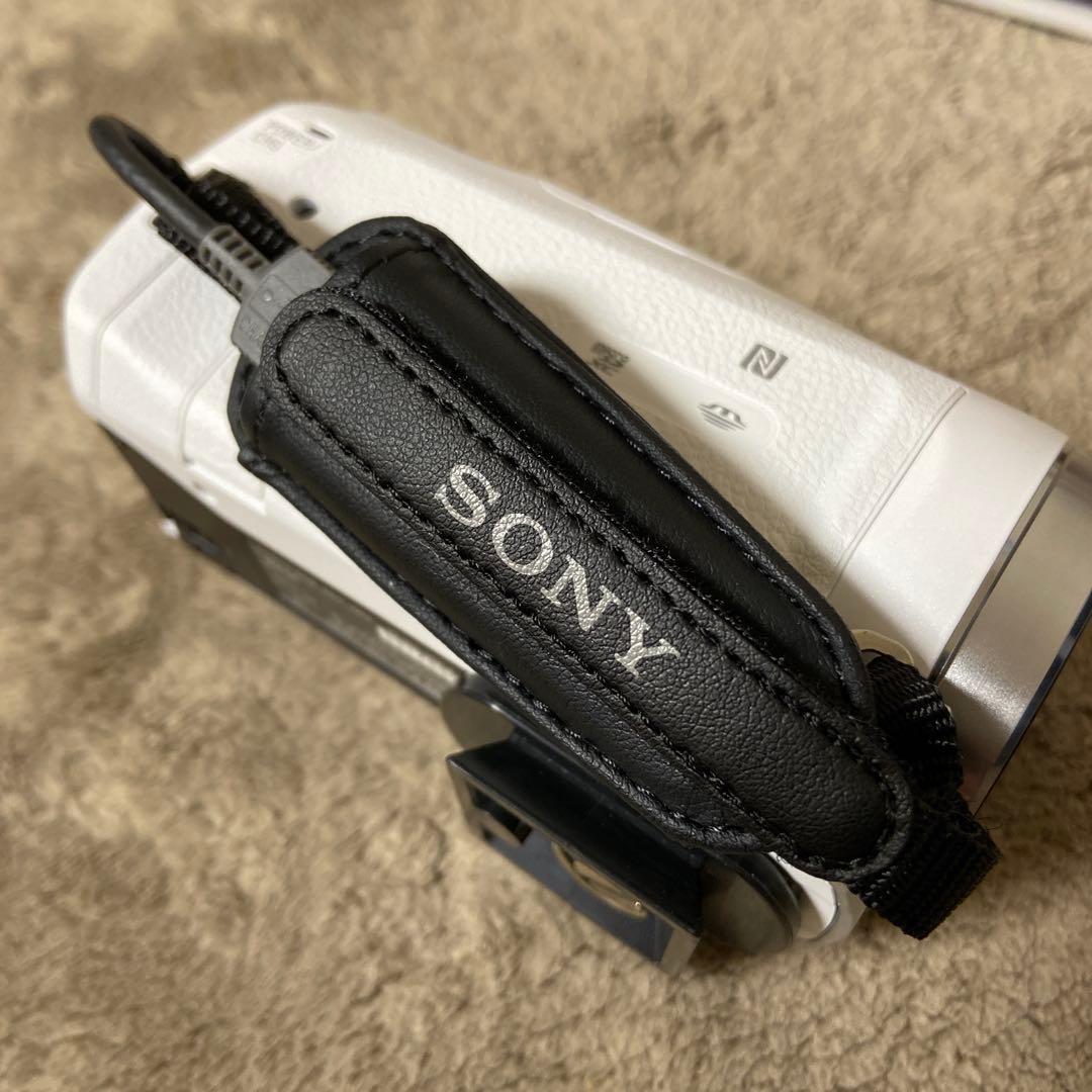 SONY HDR-CX680 HANDYCAM 20年製 ホワイト 美品