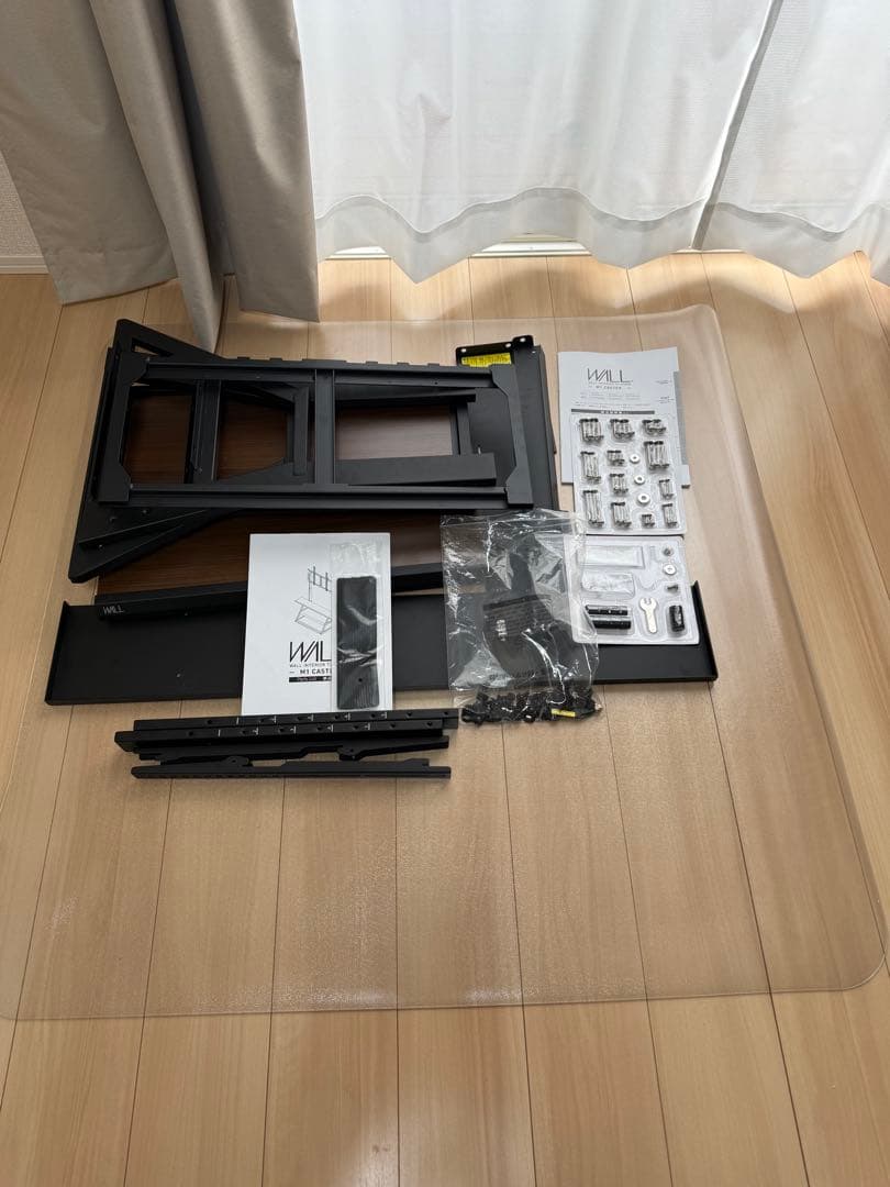 EQUALS WALL M1 CASTER キャスター付　保護マットセット販売