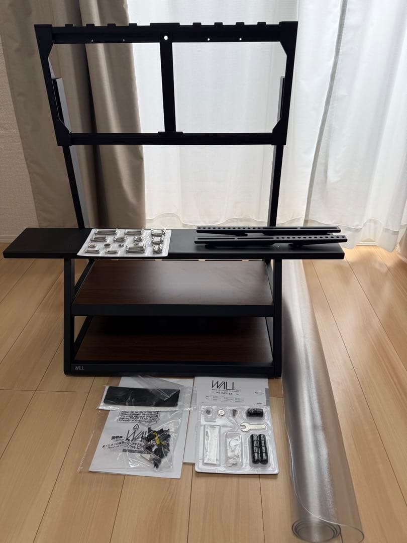 EQUALS WALL M1 CASTER キャスター付　保護マットセット販売