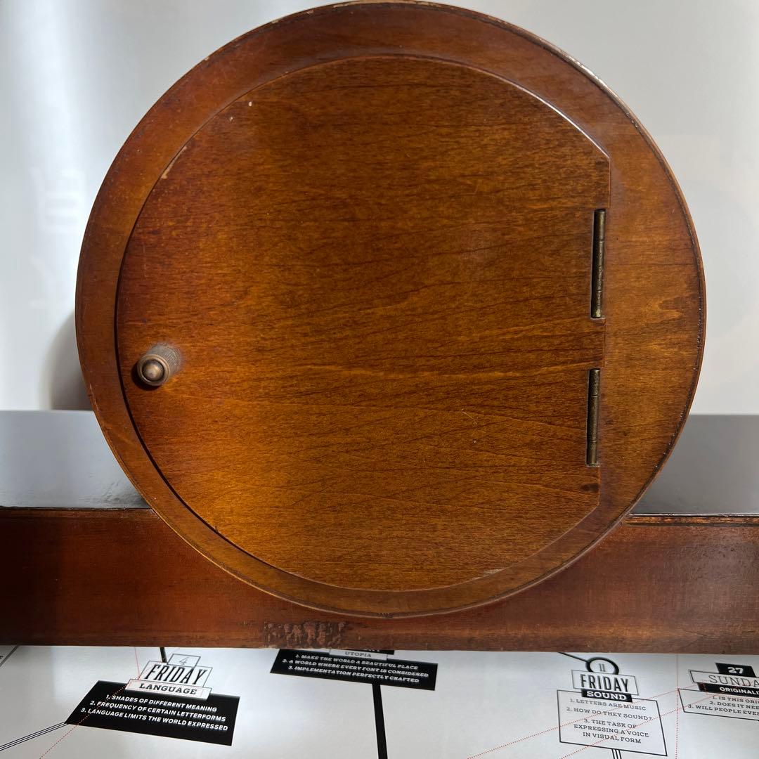 アンティーク置き時計　古時計　メイジ　日本製