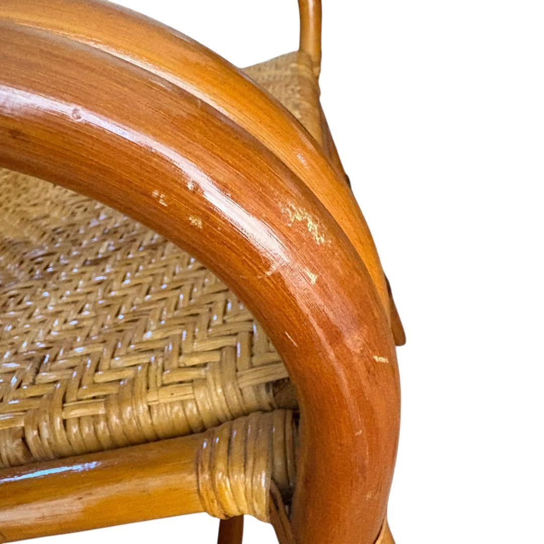 ラタンベンチ 籐椅子 玄関ベンチ スツール 籐家具