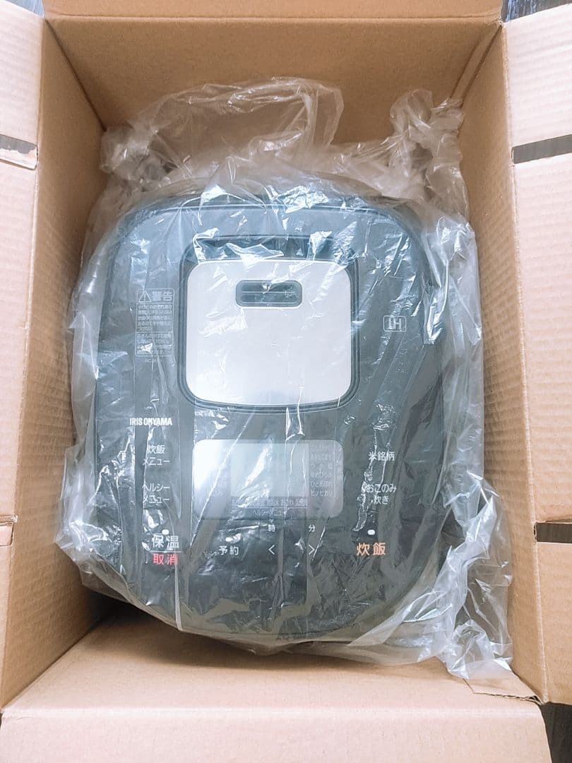 アイリスオーヤマ IRIS OHYAMA 炊飯器 ブラック RC-IK50-B