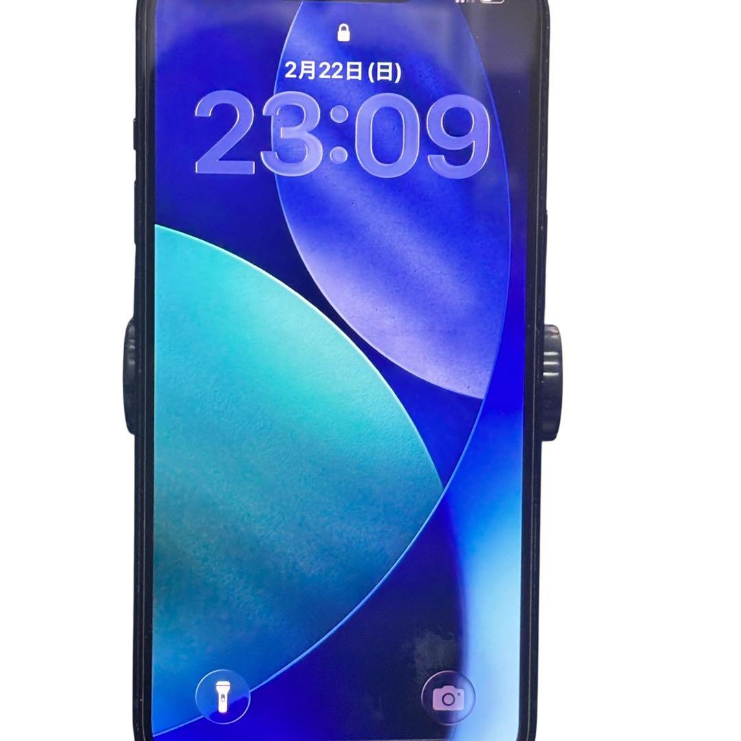 ①iPhone 14 256GB ミッドナイト バッテリ大容量100%