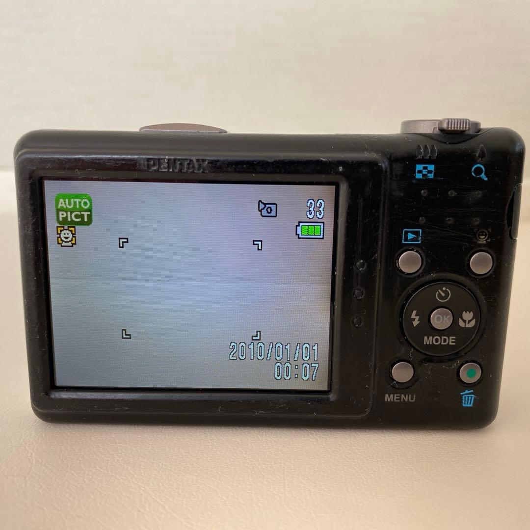 PENTAX ペンタックスOptio RZ10 デジタルカメラ　ホワイト