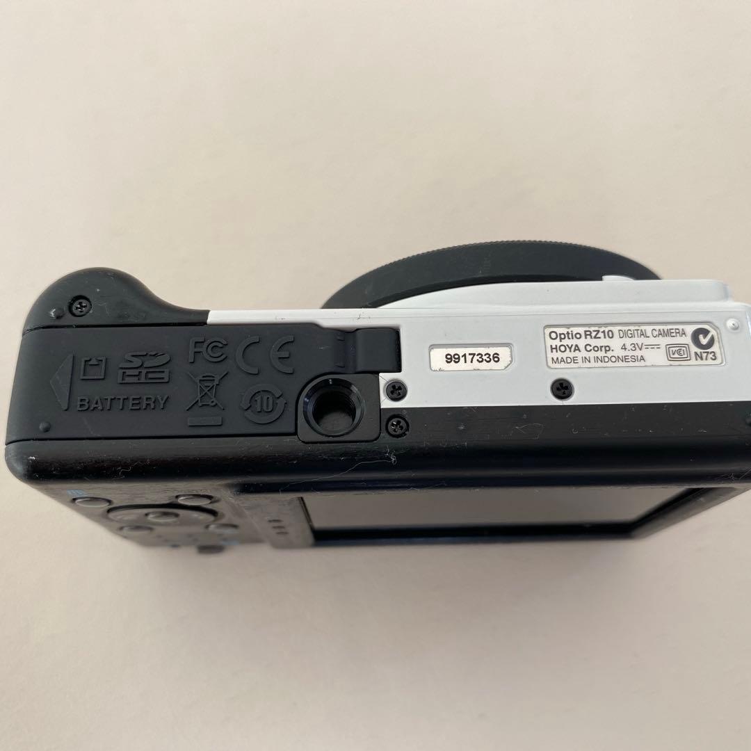 PENTAX ペンタックスOptio RZ10 デジタルカメラ　ホワイト