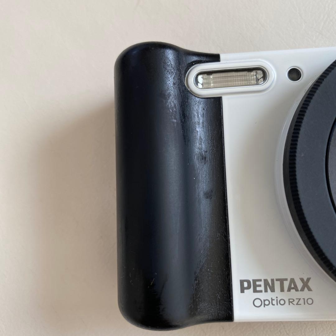 PENTAX ペンタックスOptio RZ10 デジタルカメラ　ホワイト