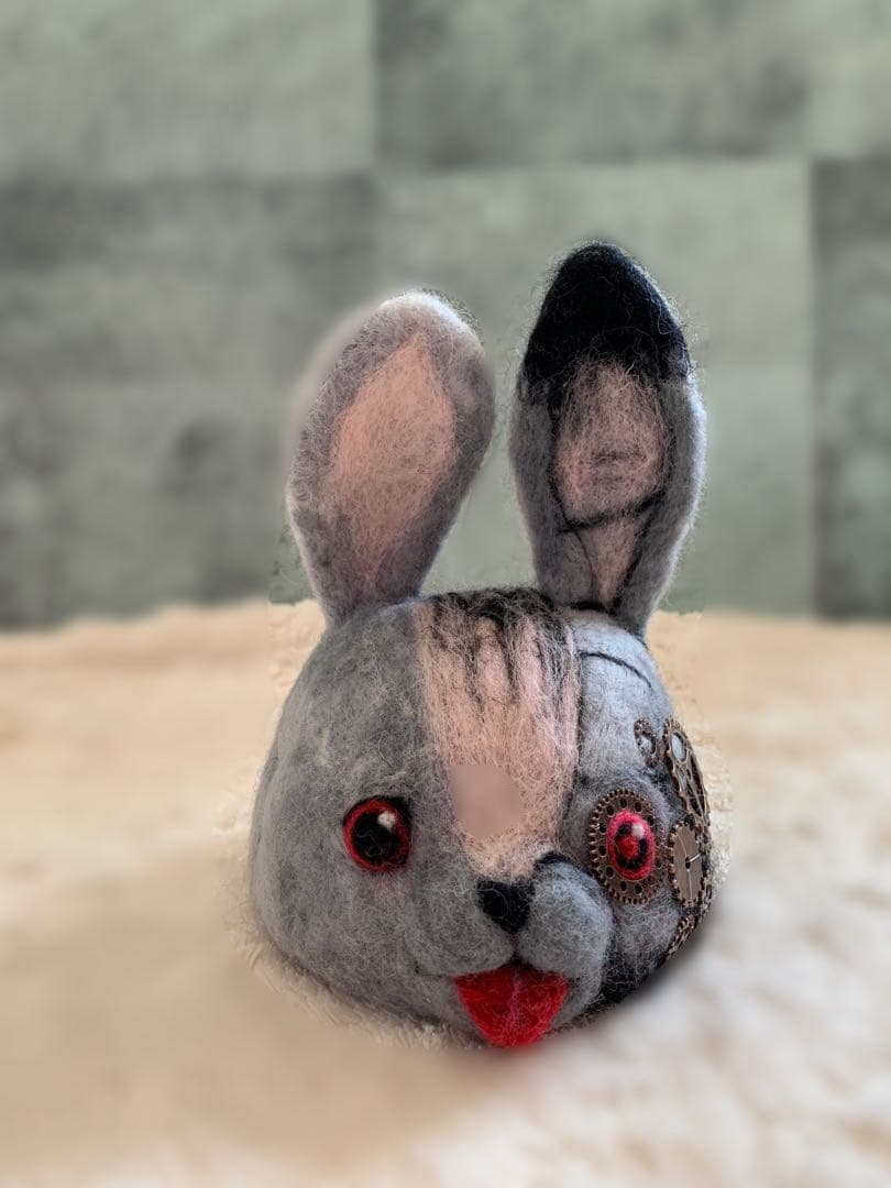 ネオブライス　帽子　うさぎのぬいぐるみ×サイボーグ